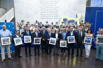 La fiesta aniversario de Global se celebró este miércoles en el Cabildo grancanario (Foto TA)